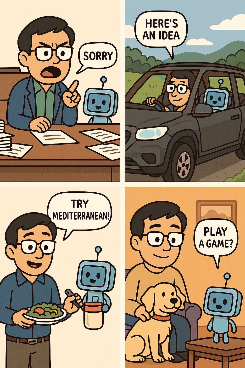 Me, Myself, and My AI Companion (and Basha too!)